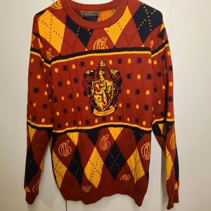 Box lunch Harry Potter gryffindor "ugly sweater"